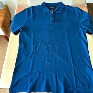 Banana Republic Slim fit/tall navy blue polo shirt.